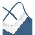 thumbnail image 4 of Asotony Camisole Pajamas Set Sexy Lace Lingerie Shorts Nightgown 2pcs Set, 4 of 5