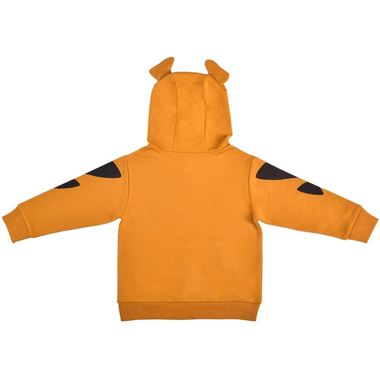 Scooby Doo Pullover Costume Hoodie for Toddlers, Dog Sweater with 3D Hood