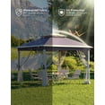 thumbnail image 3 of Yeshouse Elegant Patio Gazebo with Mosquito Protection and Quick Assembly, 3 of 8