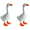 2PCS A4, variant on 2026 NEW Desk Goose 7 Inches Desktop Goose Statue with Magnetic Beak, Funny Office Decor & Cute Home Desk Decoration Gift for Women 1PCS
