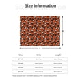 thumbnail image 5 of Yiaed Owls And Boo Print Blanket Throw Blanket Soft Cozy Flannel Blanket for Home Bed Sofa Couch Chair-60"x50", 5 of 6