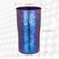 thumbnail image 4 of Mosiee Beer Mug Cup 300Ml Stackable Ti Multi Cup Tea Coffee Mug Outdoors Camping Hiking, 4 of 9