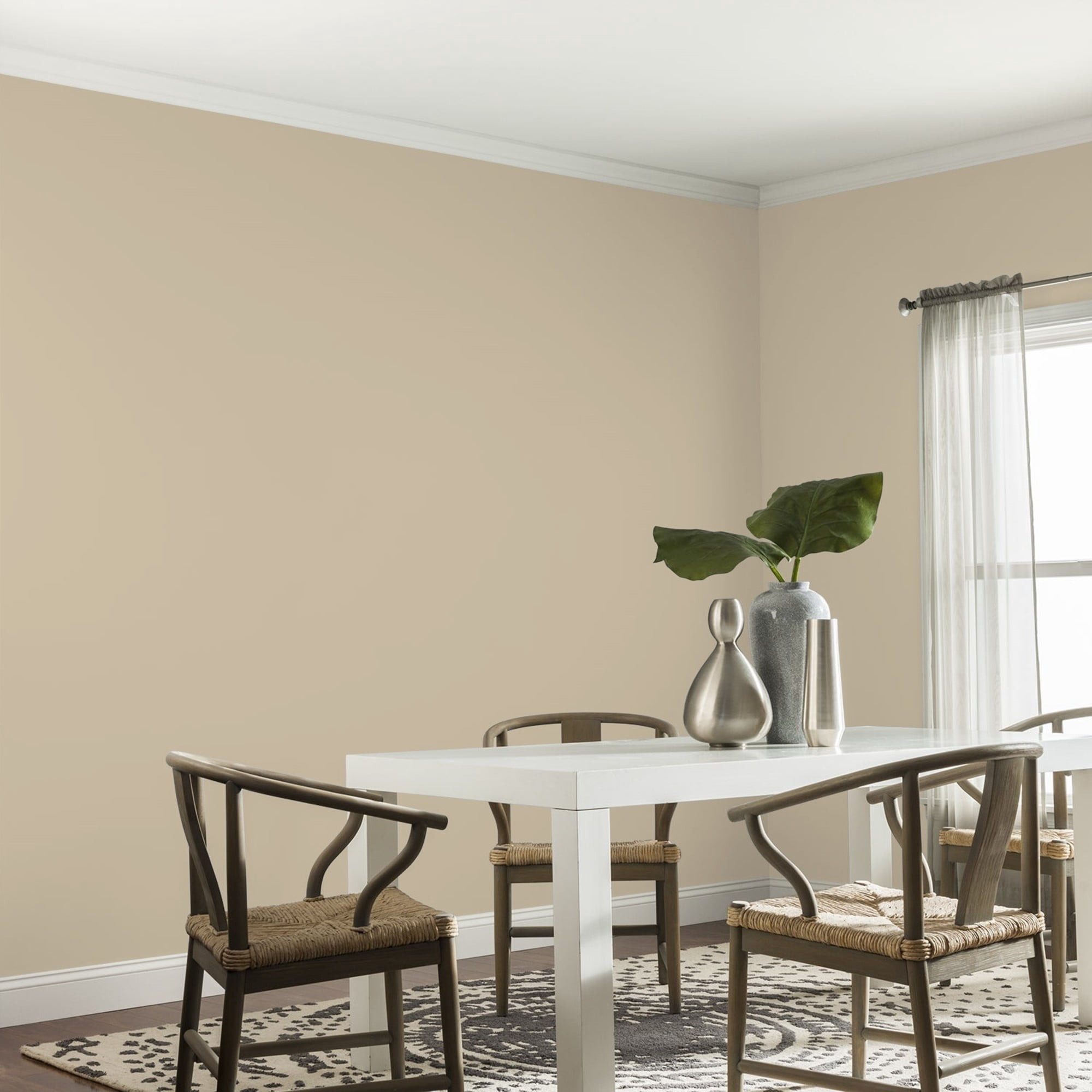Glidden HEP Dusty Trail / Beige, Eggshell Interior Paint with Primer, 1 Quart