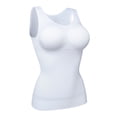 thumbnail image 2 of Compression Tank Top Shapewear for Women with Tummy Control Camisoles Body Shaper Slimming Camisole Shapewear Built in Removable Padded, 2 of 8