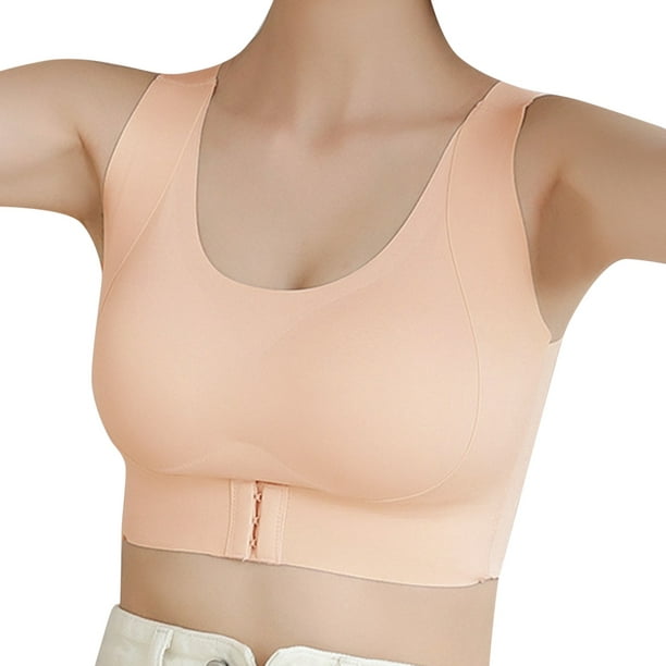 Cathalem Convertible Bras for Women Smoothing & Concealing Full-Coverage  Bra,,Beige XXXL 