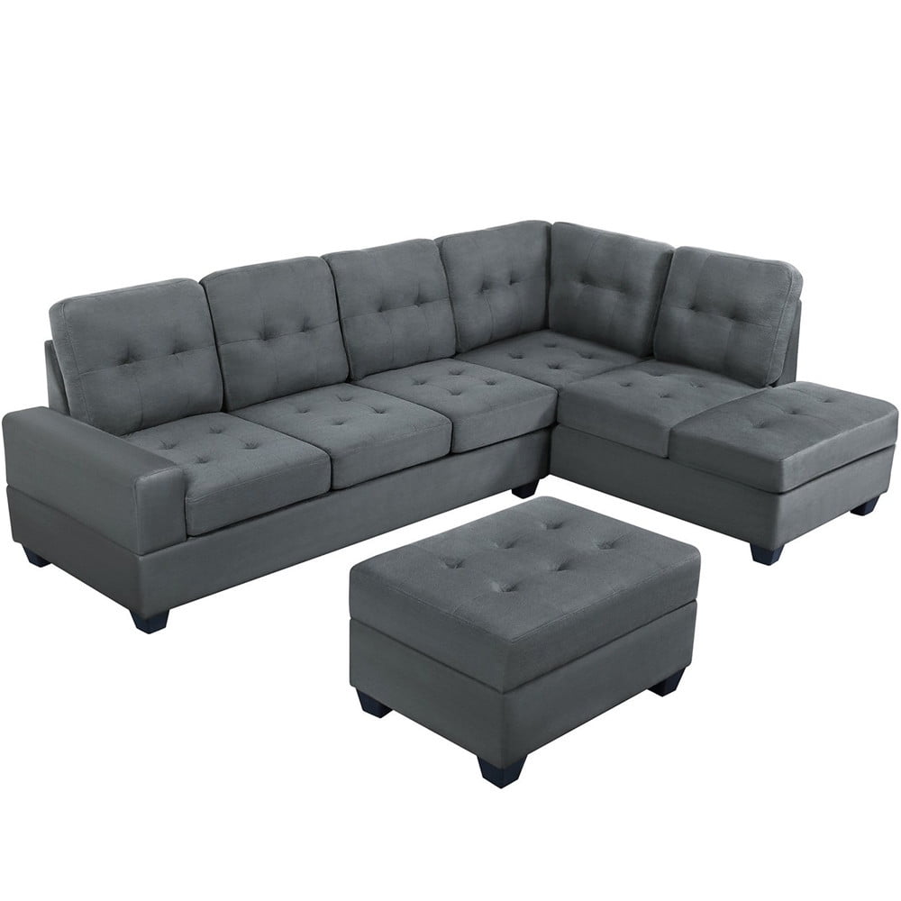 Luxury Upgrade Sectional Sofa Suitable for 6-7 Person ...
