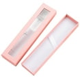 thumbnail image 2 of Exquisite Pencil Case Lining Design Paper Visible Transparent Window Pen Gifts Case for Daily Pink Paper, 2 of 6