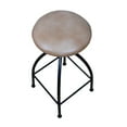 thumbnail image 3 of Handmade Bar Stool Iron & Leather Contemporary Dark Tan, 3 of 5