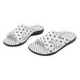 thumbnail image 4 of Fashion Polka Dot Slippers Open Toe Adjustables Sandals Arch Support Flats Slippers Casual Non-slip Ladies Shoes-26Black40, 4 of 5