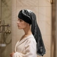 thumbnail image 3 of Unique Bargains Elasticity Shower Cap 1 Pc Black, 3 of 5