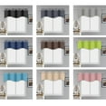 thumbnail image 3 of Visland Blackout Curtain Valances Solid Rod Pocket Scalloped Valances Short Curtain Panels for Kitchen Window/Bedroom/Barthroom, 52" x 18" Inches, 3 of 6