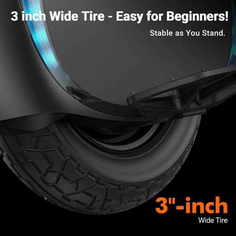 INMOTION V6 Electric Unicycle: UL2272 Certified 27.6lbs Lightest