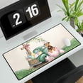 thumbnail image 3 of Easter Egg Airedale Terrier Bunny Ear Welcome Spring Truck Desk Mat Full Keyboard Mouse Pad Dale Waterside Dog Lover Large Mousepad - 12002, 3 of 5