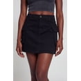 thumbnail image 3 of Women's Denim High Waisted Cargo Pocket Skirt, 3 of 4