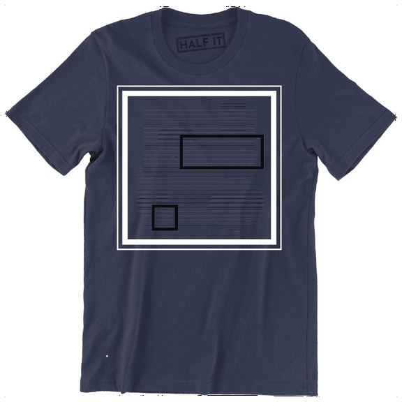 Abstract Cool Picture Frame Different Shapes Design men's T-Shirt