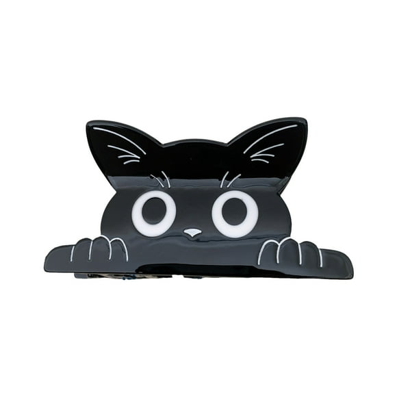 Hearth & Gear Cute Cat Hair Clip A Cat Style Suitable For Girls And Ladies Acrylic Clip Suitable For Sparse Hair Animals And Fashionable Hair Accessories Small Clips Hair Clips for Styling Hair Jaw
