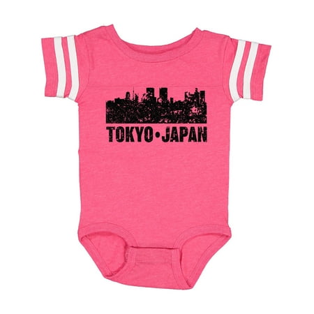 

Inktastic Tokyo Japan City Skyline with Grunge Gift Baby Boy or Baby Girl Bodysuit