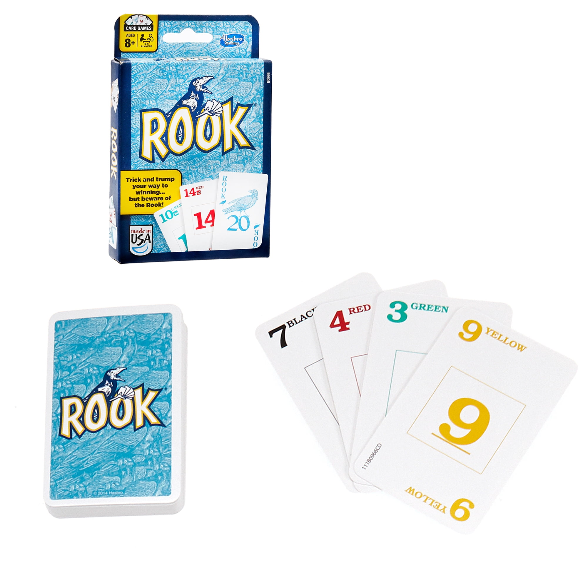 Rook: Brain-Teasing Family Card Game for Ages 8 and up