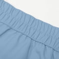 thumbnail image 5 of Men Cargo Pants Outdoor Cargo Pants Trousers Sweatpants Tracksuit Pants Casual Athletic Pants for Workout Running Training Jogging Gym M Sky Blue, 5 of 9