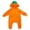 A-Orange164, variant on JAJAHO Easter Baby Romper Toddler Infant Clothes Long Sleeve Hooded Carrot Design Zipper Jumpauit For Boys Girls 3M-3T Trendy Onesie