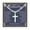Boy, variant on Graduation Gifts Necklace for Him - Silver Figaro Chain Stainless Steel Cross Graduation Necklace, 2026 College Gifts for Him, Class of 2026 Gift Necklaces for Son Grandson Jewelry