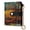 Outdoor Café At Night, variant on Small Wallet For Women Bifold Leather Pocket Coin Credit Card Holder With RFID Blocking Two Sugar Skull