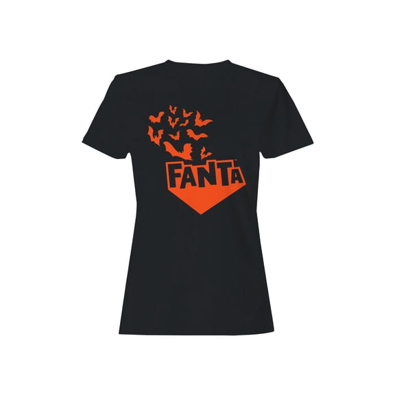 Officially Licensed Fanta Spooky Fanta Bats Design Women's T-shirt