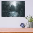 thumbnail image 4 of Luxe Metal Art 'Deep Forest 4' by Mark Ashkenazi Metal Wall Art, 16" x 12", 4 of 9