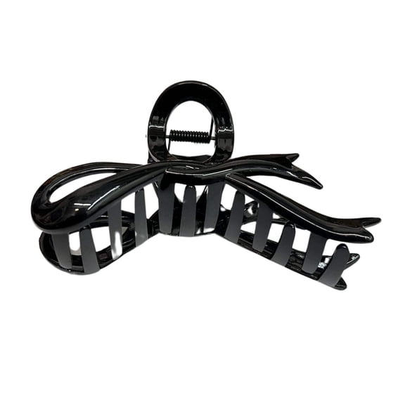 4.5" Secure Grip Bow Hair Claw Clip for Women