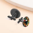thumbnail image 6 of Toucan Elegant Men's Cufflink Set, for Formal Attire, Made of Stainless Steel, Ideal for Special Occasions, 6 of 6
