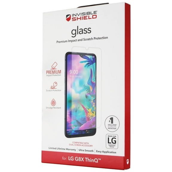 ZAGG Invisible Shield Tempered Glass for LG G8X ThinQ - Clear