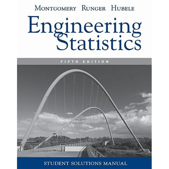 Manual Engineering Statistics, 5e Student Solutions, (Paperback)