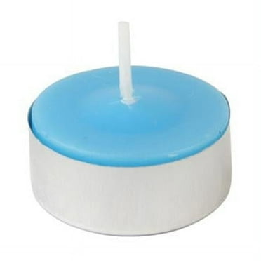 CTC-003-12 Citronella Tealight Candles, Turquoise - 1200 Piece
