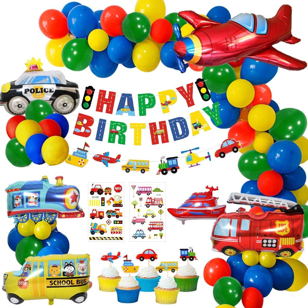 Maison Maison Et Jardin 18 Foil Ballon Joyeux Anniversaire Police Party Sc