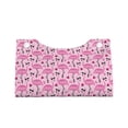 thumbnail image 4 of Lsque Cool Flamingos Printed Long Tissue Box Cover Holder, Facial Paper Organizer Dispenser,Triangle with Bottom Belt, PVC Leather Decorative Organizer, 4 of 9