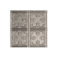 thumbnail image 2 of Fasade Easy Installation Traditional 10 Galvanized Steel Glue Up Ceiling Tile/ Ceiling Panel (12" X 12" Sample), 2 of 3