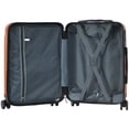 thumbnail image 3 of Hikolayae Geometric Hardside Spinner Luggage Sets in Citrus Orange, 3 Piece - TSA Lock, 3 of 3