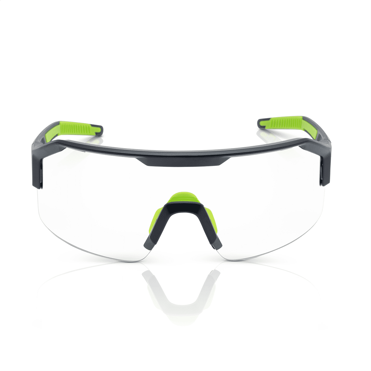 Jackson Safety Safety Glasses - MAXVIEW+ Series - Clear Lens - Black Frame - STA-CLEAR Anti-Fog