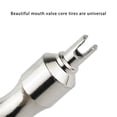 thumbnail image 3 of hejhncii 2Pcs Stainless Steels Tire Repair Tool Tyre Valves Cores Remover Tool with Keyring, 3 of 9