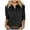 Black, variant on 3/4 Length Sleeve Womens Tops 2026 Spring Trendy Casual Basic V Neck Plain Work Tshirt Womens Blouses