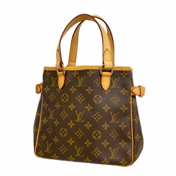 Pre-Owned Louis Vuitton Monogram Batignolles Tote Bag M51156 Brown Women's