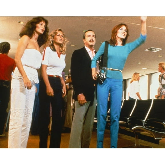 Jaclyn Smith Cheryl Ladd David Doyle Tanya Roberts Charlie's Angels 24X36 Classic Hollywood Poster