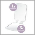 thumbnail image 5 of Conair LED-Lighted Compact Mirror, Touchscreen Mirror, Free Standing With LED Lighting BE13, 5 of 8