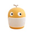 thumbnail image 2 of 4L Desktop Trash Can Office Table Gift Decorative Desk Basket Storage Bin Bedroom Plastic Wastebin Container Box Living Room Desk Dustbin Organizer Yellow, 2 of 9