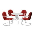 thumbnail image 2 of Crosley Furniture  Griffith White Metal 5-piece Outdoor Dining Set - N/A, 2 of 4