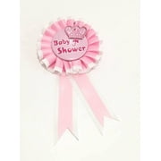 Baby Shower Mother To Be Princess Pink Badge Corsage Keepsake Gift