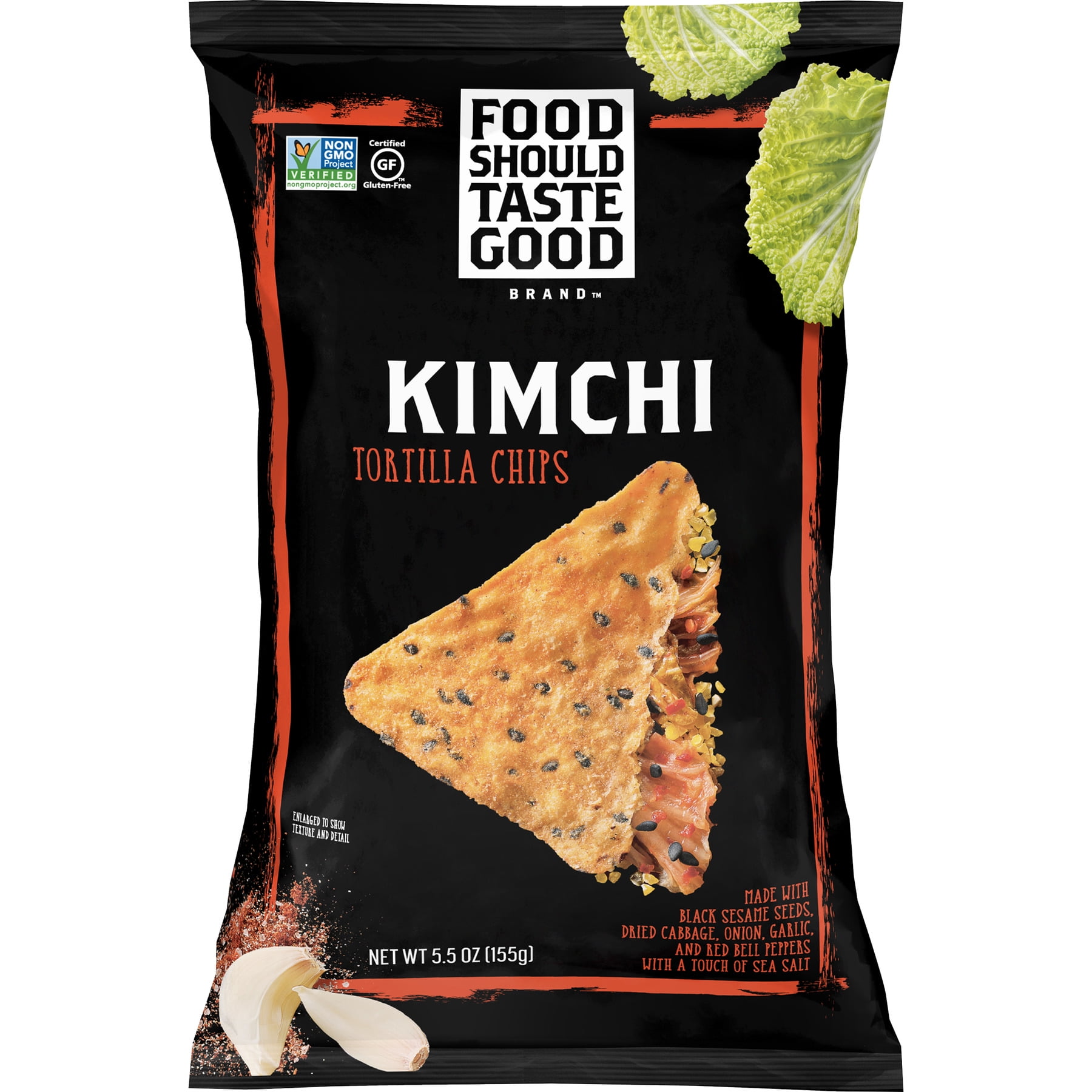 Food Should Taste Good Kimchi Tortilla Chips, 5.5 oz