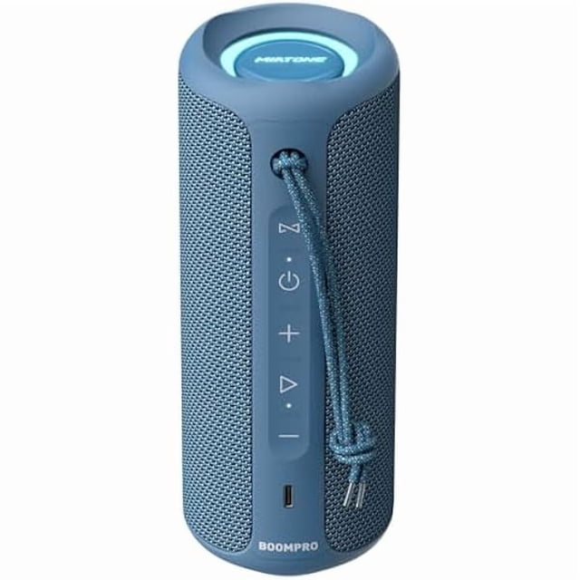 wonima02 Portable Bluetooth Speakers 36W Stereo Sound Bass Boost, 24H Playtime, Bluetooth 5.3 TWS Pairing Father Boy Friend Gifts for him (Blue)
