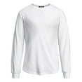 thumbnail image 2 of Thrilos Shirts for Men Long Sleeve Heavyweight Cotton Long Sleeve Tops CrewNeck Sweatshirt Pre-Shrunk Work T-Shirts, 2 of 9