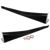 For Honda Accord 4 Door 2018 19 20 2022 Add-on Side Skirts Extensions JDM Style